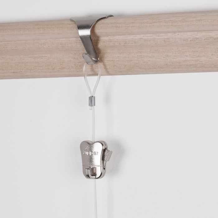 No.2 Single Picture Hanging Hooks - Single - Electro Brass Qty